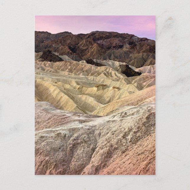 Carte Postale Parc national de Zabriskie Point Death Valley (Devant)
