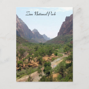 Carte Postale Parc national de Zion