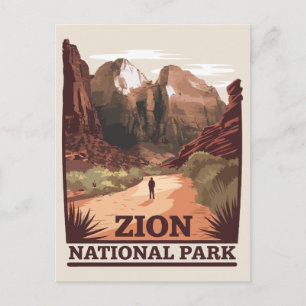 Carte Postale Parc national de Zion