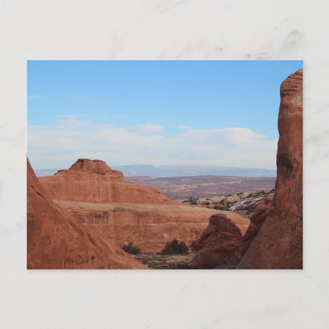 Carte Postale Parc national des Arches des nuages lenticulaires (Devant)