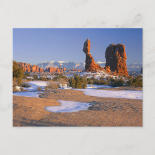 Carte Postale PARC NATIONAL DES ARCHES, UTAH. États-Unis. Balanc