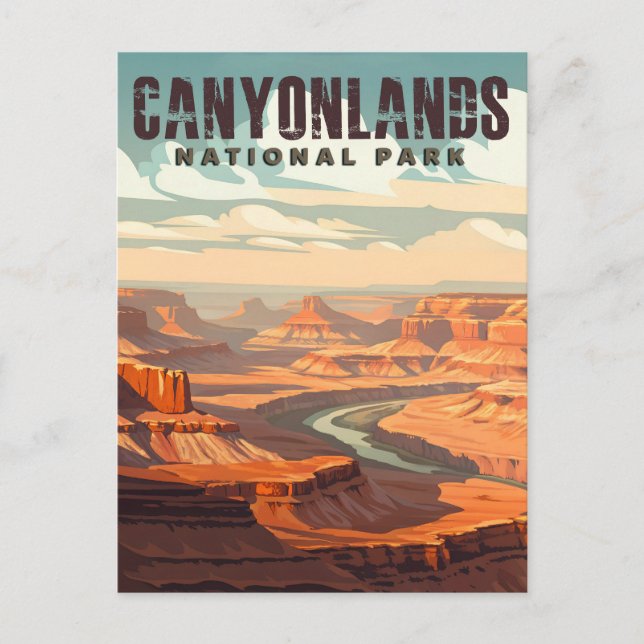 Carte Postale Parc national des Canyonlands (Devant)