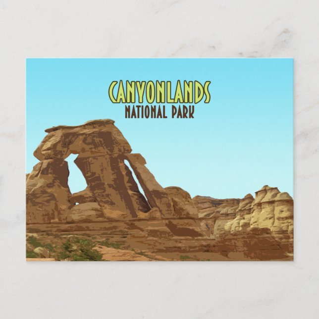 Carte Postale Parc national des Canyonlands Utah (Devant)