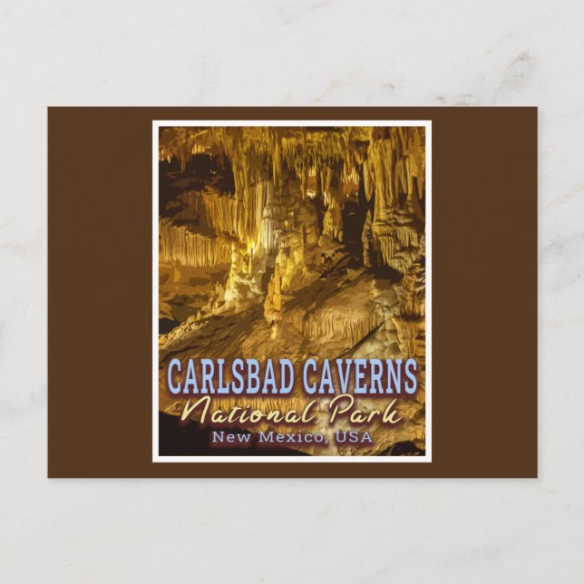 CARTE POSTALE PARC NATIONAL DES CAVERNES CARLSBAD - NOUVEAU MEXI (Devant)