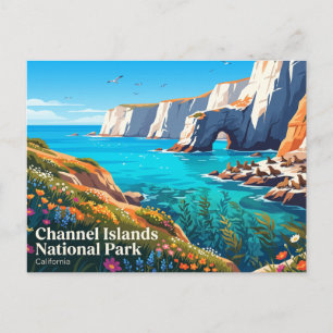 Carte Postale Parc national des Channel Islands USA