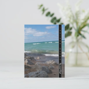 Carte Postale Parc national des dunes d'Indiana Beach Veiw