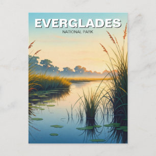 Carte Postale Parc national des Everglades du matin Floride Voya