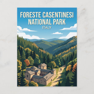 Carte Postale Parc national des Forêts Casentinesi Italie