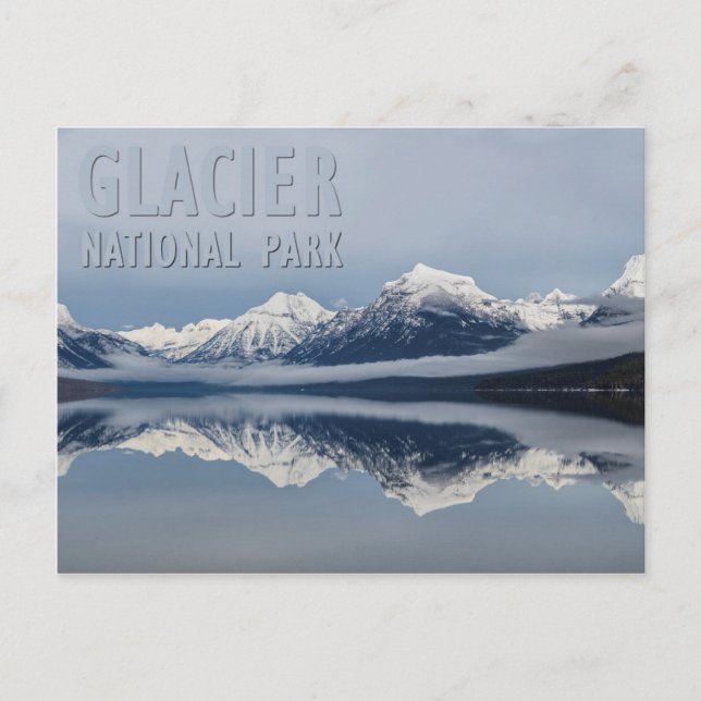 Carte Postale Parc national des Glaciers Lac McDonald Montana (Devant)