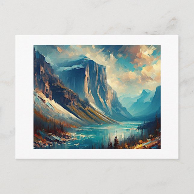 Carte Postale Parc national des Glaciers Montana (Devant)