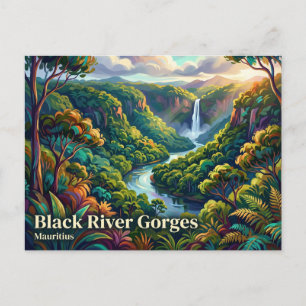 Carte Postale Parc national des gorges de la rivière Noire Mauri