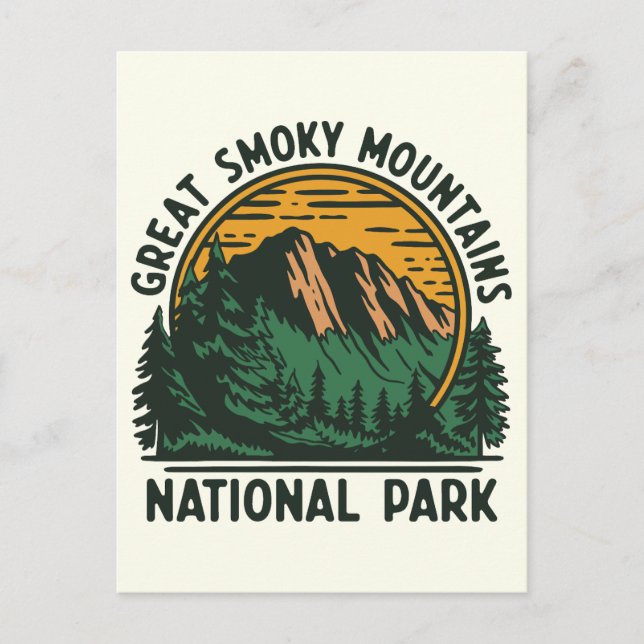 Carte Postale Parc national des Great Smoky Mountains (Devant)