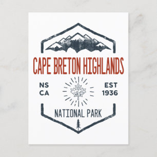 Carte Postale Parc national des Hautes-Terres-du-Cap-Breton Cana
