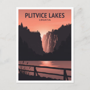 Carte Postale Parc national des lacs de Plitvice Korenica Croati