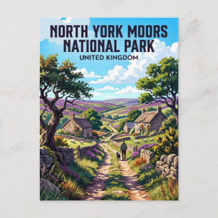 Carte Postale Parc national des North York Moors Royaume-Uni