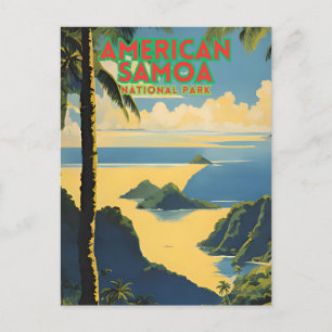 Carte Postale Parc national des Samoa américaines