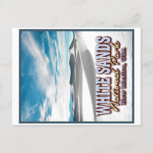 CARTE POSTALE PARC NATIONAL DES SANDS BLANCS - NOUVEAU MEXIQUE U