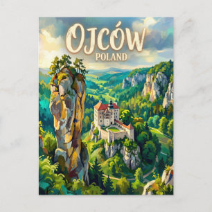 Carte Postale Parc national d'Ojców Pologne