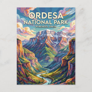 Carte Postale Parc national d'Ordesa et du Mont-Perdu Espagne