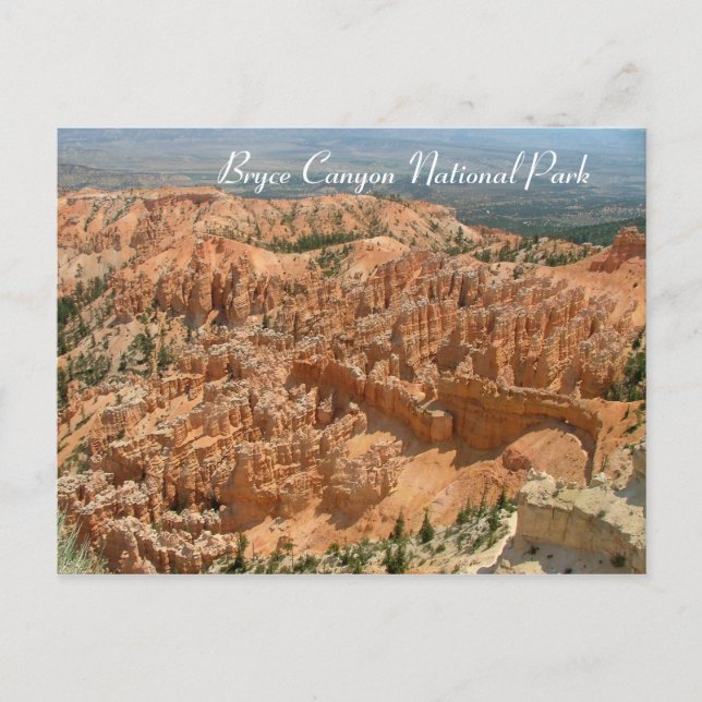 Carte Postale Parc national du Bryce Canyon (Devant)