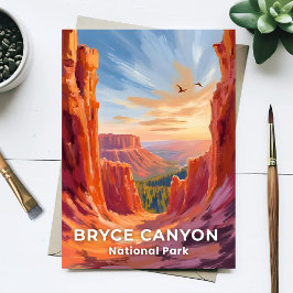 Carte Postale Parc national du Bryce Canyon | Utah Travel