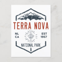 Parc national du Canada Terra Nova Vintage en détr