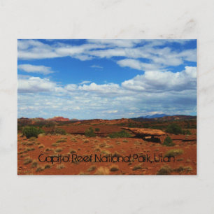 Carte Postale Parc national du Capitol Reef, Utah