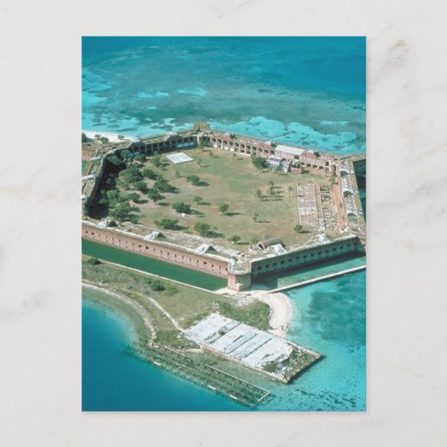 Carte Postale Parc national du Fort Jefferson (Devant)