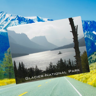Carte Postale Parc national du Glacier St Mary Lake Travel