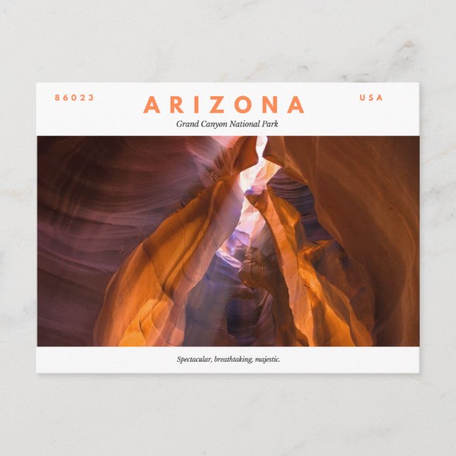 Carte Postale Parc national du Grand Canyon (Devant)