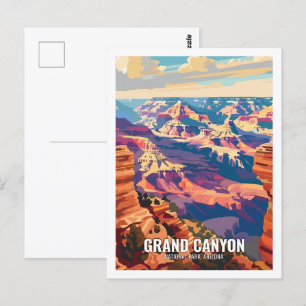 Carte Postale Parc national du Grand Canyon Arizona USA