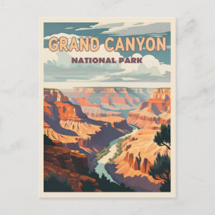 Carte Postale Parc national du Grand Canyon - Une merveille natu