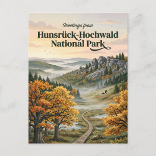 Carte Postale Parc national du Hunsrück-Hochwald Allemagne
