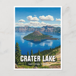 Carte Postale Parc national du lac Crater Oregon Travel