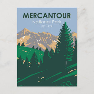 Carte Postale Parc national du Mercantour France