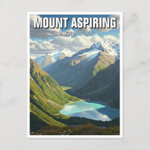 Carte Postale Parc national du Mont Aspiring Voyage en Nouvelle-