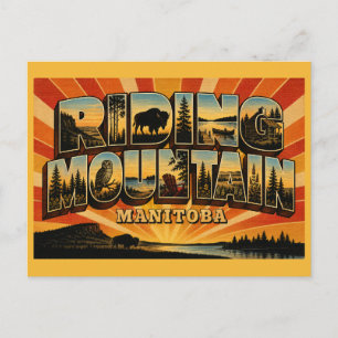 Carte Postale Parc national du Mont-Riding Manitoba