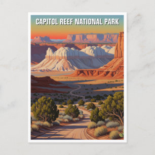 Carte Postale Parc national du récif du Capitol Utah Travel