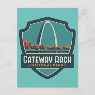 Carte Postale Parc national Gateway Arch