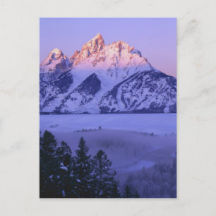 Carte Postale PARC NATIONAL GRAND TETON, WYOMING. ÉTATS-UNIS. Br