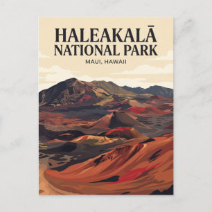 Carte Postale Parc national Haleakalā Hawaii