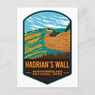 Carte Postale Parc national Hardians Wall Northumberland