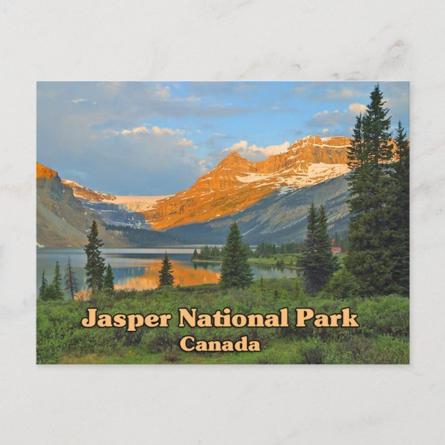 Carte Postale Parc national Jasper Canada (Devant)