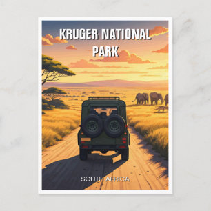 Carte Postale Parc national Kruger Afrique du Sud