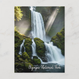 Carte Postale Parc national olympique hoforest cascade