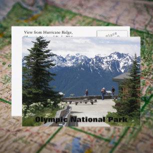 Carte Postale Parc national olympique Hurricane Ridge Voyage Pho