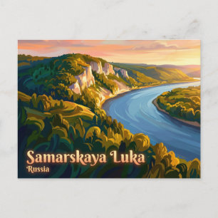 Carte Postale Parc national Samarskaya Luka Russie