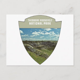 Carte Postale Parc national Theodore Roosevelt Dakota du Nord