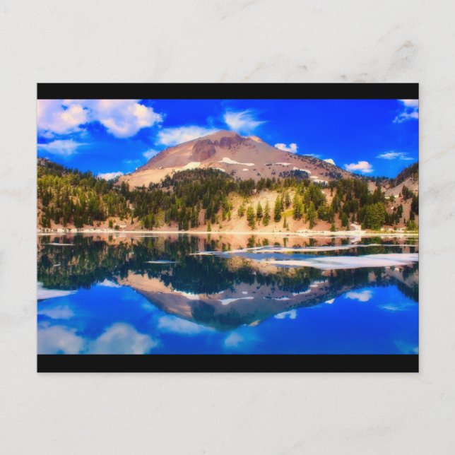 Carte Postale Parc national volcanique de Lassen (Devant)