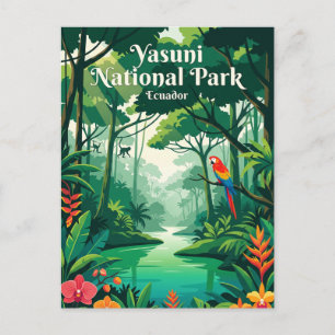 Carte Postale Parc national Yasuni Équateur